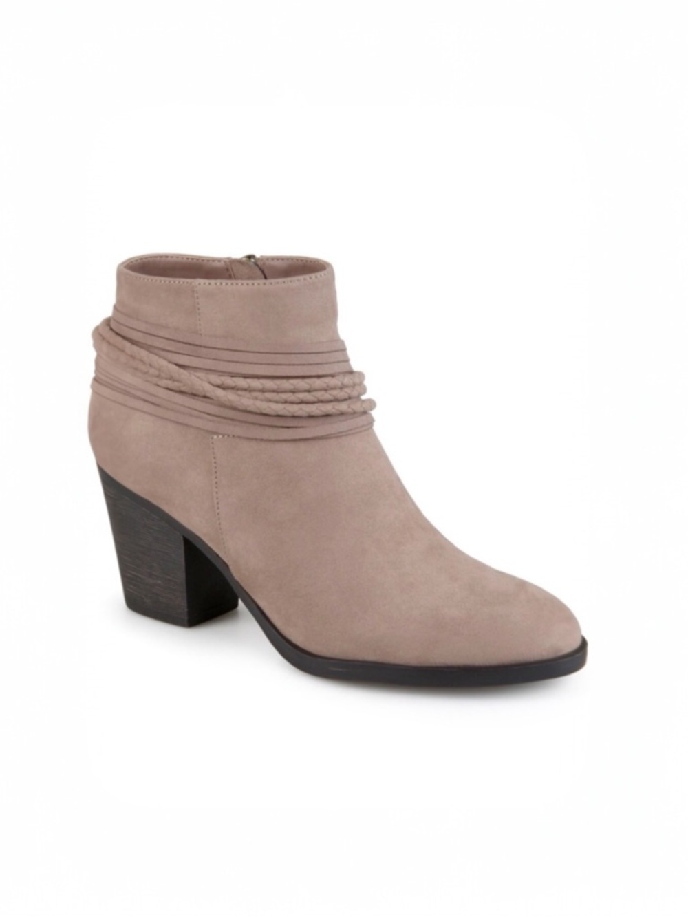 NIB Journee Collection Ceres Taupe Ankle Boots Size 10 Med